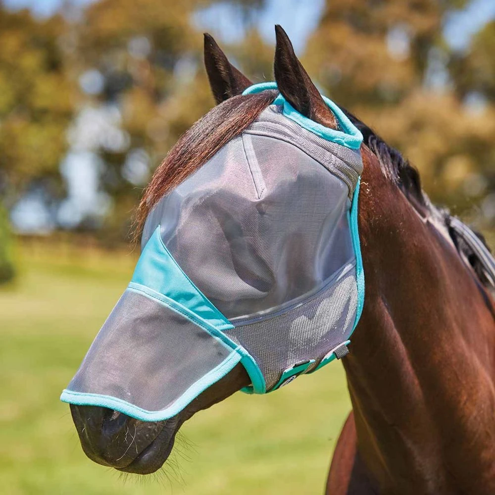 Weatherbeeta ComFiTec Deluxe Fine Mesh Mask With Nose 6 Weatherbeeta ComFiTec Deluxe Fine Mesh Mask With Nose - Image 4