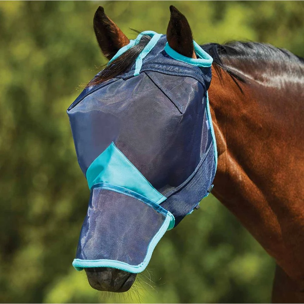 Weatherbeeta ComFiTec Deluxe Fine Mesh Mask With Nose 5 Weatherbeeta ComFiTec Deluxe Fine Mesh Mask With Nose - Image 3