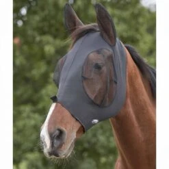 Weatherbeeta Stretch Bug Eye Saver Fly Mask With Zipper -Ovation Store NS1009573 blackblack 6