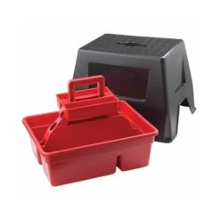 DuraTote Stool Combo Unit -Ovation Store NS135090 red