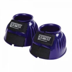 Roma Double Tape PVC Ribbed Bell Boots 10 Roma Double Tape PVC Ribbed Bell Boots -Ovation Store NS168575 navyv2