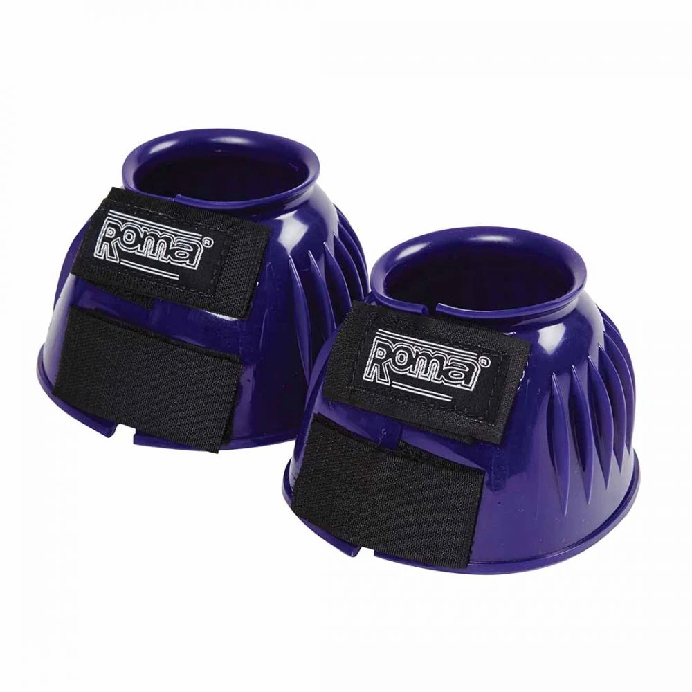 Roma Double Tape PVC Ribbed Bell Boots 5 Roma Double Tape PVC Ribbed Bell Boots - Image 3