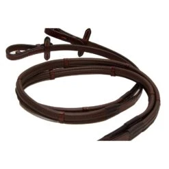 ThinLine Classic Wrapped Reins W/ Stops -Ovation Store NS2213ST brown 1