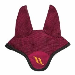 Back On Track Airflow Ear Bonnet -Ovation Store NS241048 burgundy 2