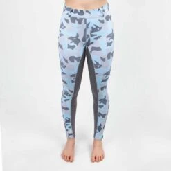 Irideon Horsehead Camo Full Seat Tights -Ovation Store NS306611 eb 10