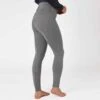 Horze Tara Womens High Waist Silicone Knee Grip Breeches -Ovation Store NS36092 greysteel3 3