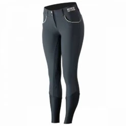 Horze Nordic Womens Performance Silicone Full Seat Breeches -Ovation Store NS36234 Peacockblue1 2