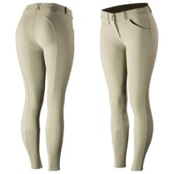 Horze Grand Prix Silicon Knee Patch Breech -Ovation Store NS36272 tan 4