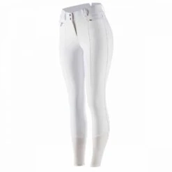 Horze Womens Angelina Silicone Full Seat Breeches -Ovation Store NS36617 white1 4