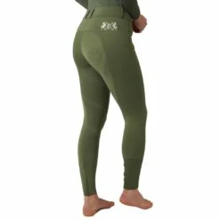 B Vertigo Meghan Womens Silicone Full Seat Breeches -Ovation Store NS36626 grassgreen1