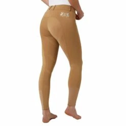 B Vertigo Meghan Womens Silicone Full Seat Breeches -Ovation Store NS36626 tiger1