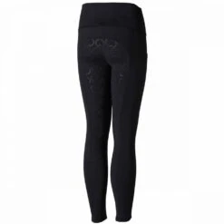 Horze Kids Gillian Silicone Full Seat Tights -Ovation Store NS36675 black1 2