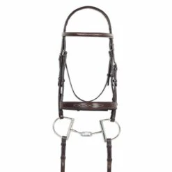 Ovation Comfort Crown Fancy Wide Flat Noseband Padded Bridle