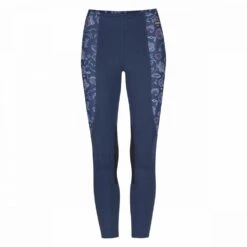 Kerrits Kids Performance Knee Patch Tights -Ovation Store NS60500N admiralwinterbloom 2