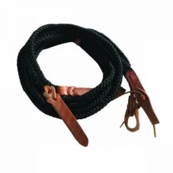 Professional's Choice Quiet Control Split Reins -Ovation Store NS7802 black