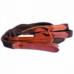 Professional's Choice Quiet Control Split Reins -Ovation Store NS7802 brown