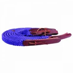 Professional's Choice Quiet Control Split Reins -Ovation Store NS7802 purple