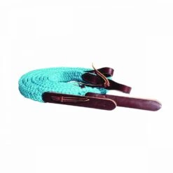 Professional's Choice Quiet Control Split Reins -Ovation Store NS7802 turquoise