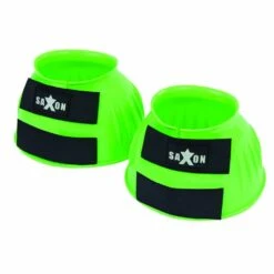 Saxon Double Tape Pvc Ribbed Bell Boots -Ovation Store NS819502 lime 4