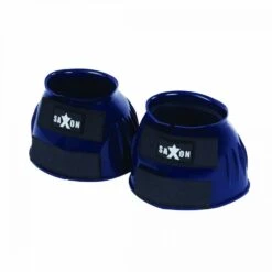 Saxon Double Tape Pvc Ribbed Bell Boots -Ovation Store NS819502 navy