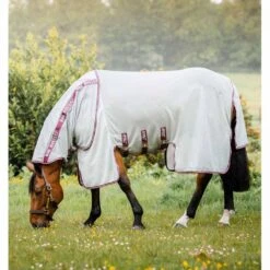 Amigo Bug Buster Vamoose Fly Sheet -Ovation Store NSAFRR3V silverburgundyfixed 5