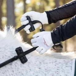 Correct Connect Aaron Vale Three Grip Rein -Ovation Store NSCCAV3 black padded