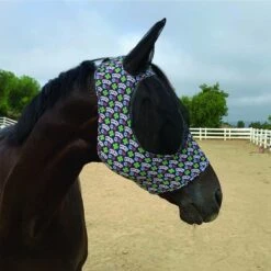 Professional's Choice Professionals Choice Comfort Fit Fly Mask With Forelock Hole -Ovation Store NSCFM poker 1