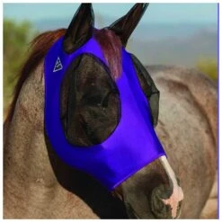 Professional's Choice Professionals Choice Comfort Fit Fly Mask With Forelock Hole -Ovation Store NSCFM purple 1