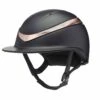 Charles Owen Halo Luxe (Wide Brim) Helmet With MIPS -Ovation Store NSHALOLUXE black matte rose