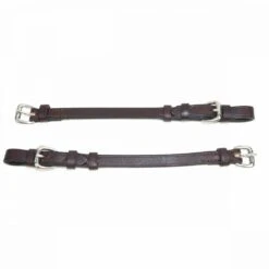 Nunn Finer Bridle Cheek Pieces -Ovation Store NSNF525 havan zinc 4