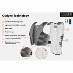 Airowear Outlyne Ladies Body Protector Vest -Ovation Store Outlyne Technology